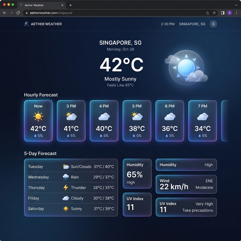 Weather Application Project